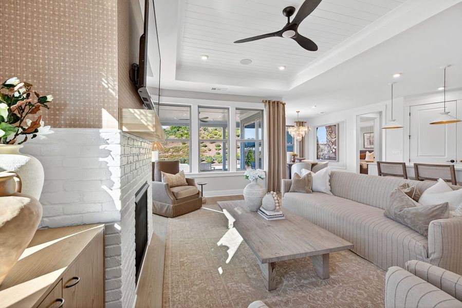 Representative furnished interior of a home built from the Mystique by Del Webb in Del Webb Chateau Elan, Hoschton (Image 44). Representative furnished interior of a home built from the Mystique by Del Webb in Del Webb Chateau Elan, Hoschton (Image 44).