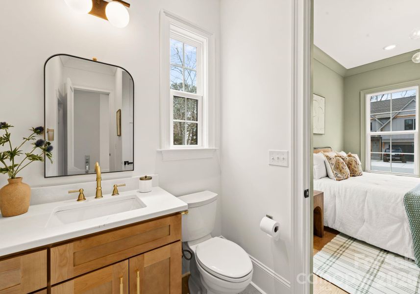 Furnished interior view inside a new home in , Charlotte (Image 5).