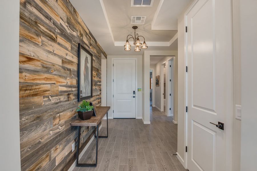 Furnished interior view inside a new home in Forté at Granite Vista, Waddell (Image 6).