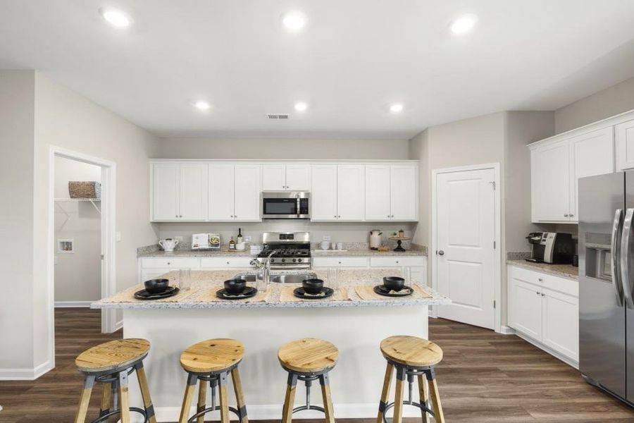 Furnished interior view inside a new home in Heritage Point, Hampton (Image 4). Furnished interior view inside a new home in Heritage Point, Hampton (Image 4).
