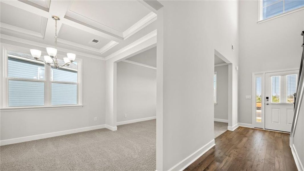 Spacious, unfurnished interior of a new home in Evergreen Crossing, Locust Grove (Image 16).