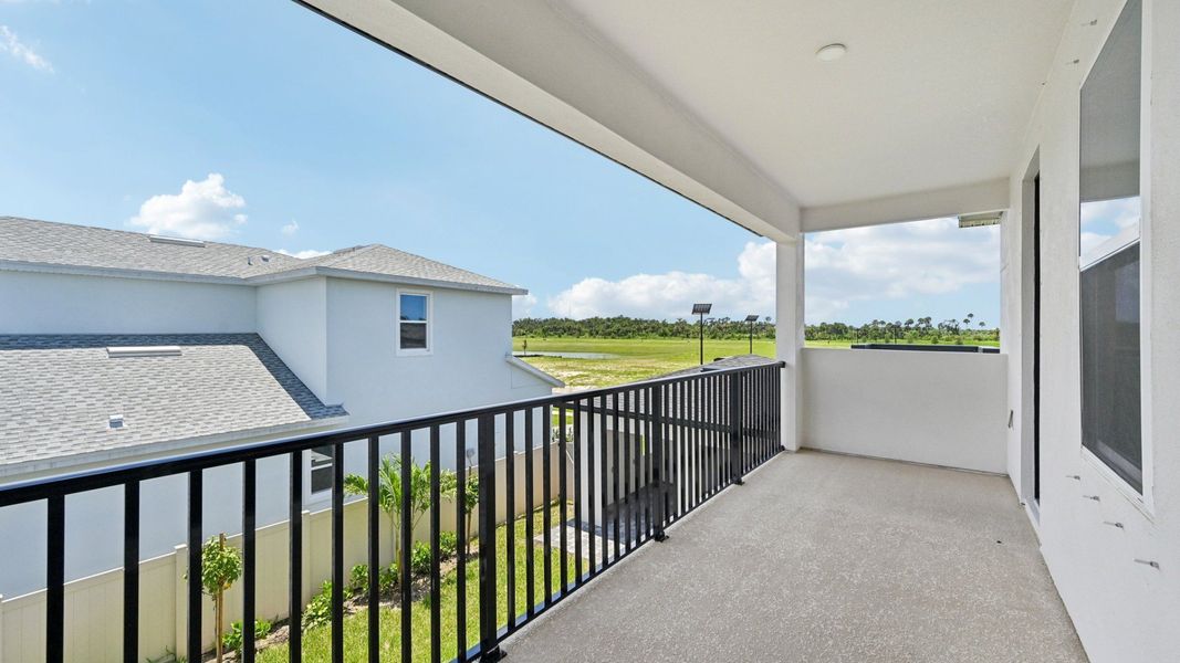 The Second Story Balcony
