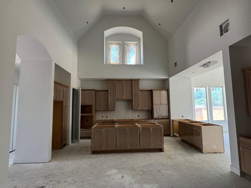 In-progress construction of a new home in Legacy, League City, TX (Image 25).