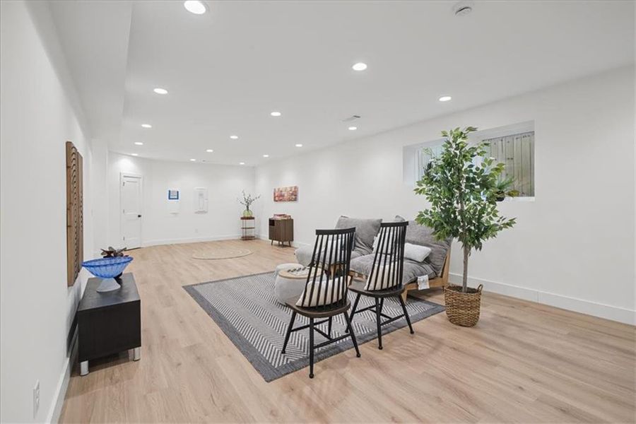 Furnished interior view inside a new home in , Atlanta (Image 18).