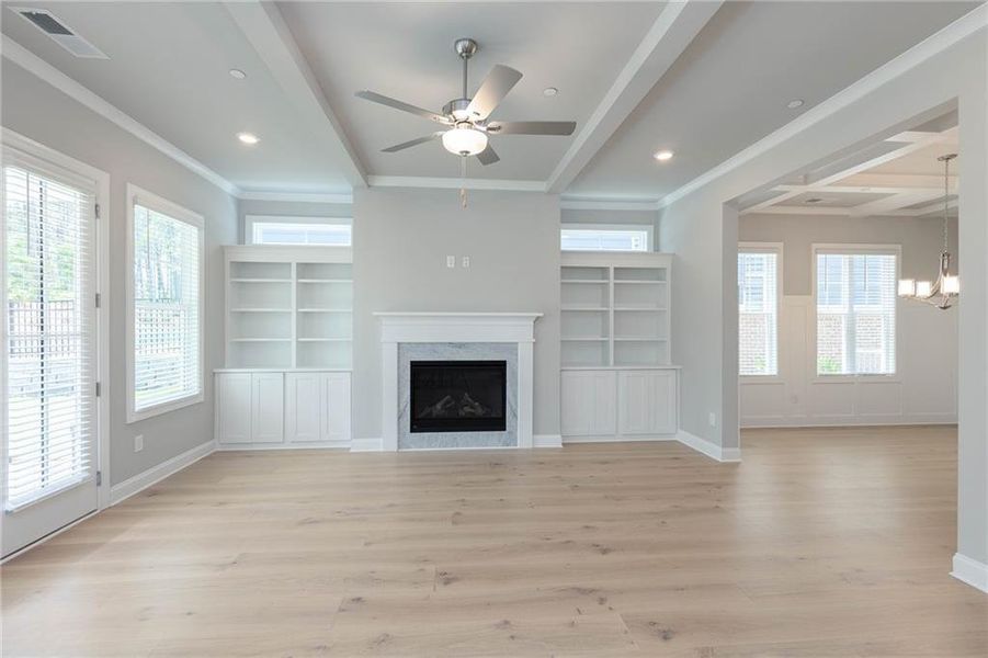 Spacious, unfurnished interior of a new home in Livingstone Park, Kennesaw (Image 20).