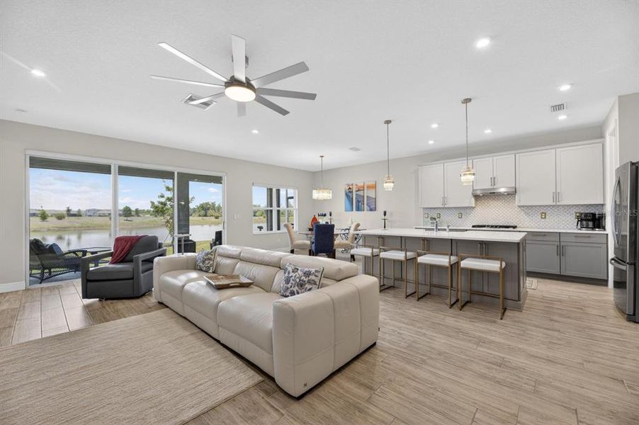 Furnished interior view inside a new home in , Apollo Beach (Image 6).