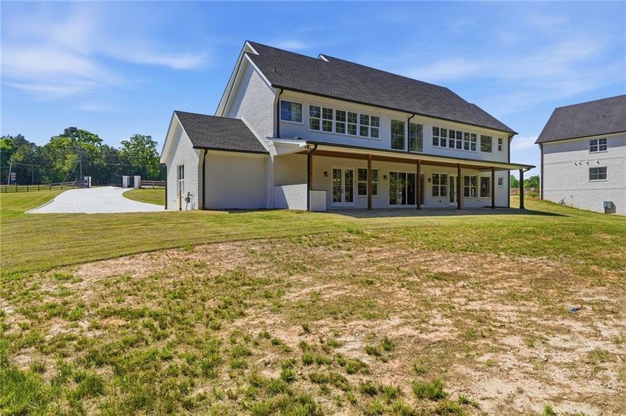 Exterior details and patio area of a home in , Bethlehem (Image 28).