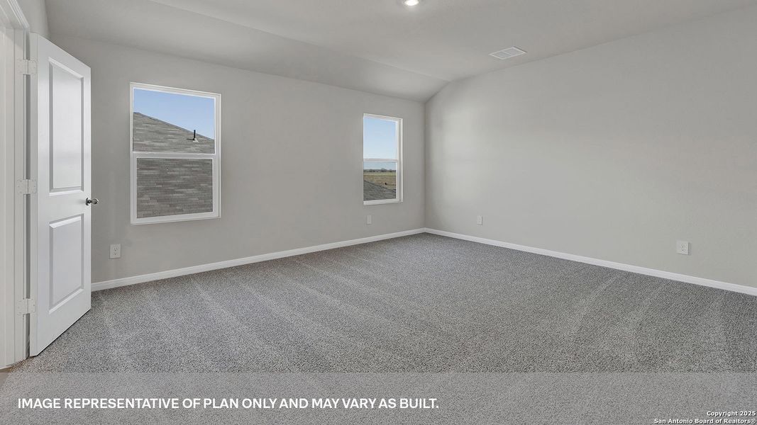 Spacious, unfurnished interior of a new home in Whisper South, San Marcos (Image 25). Spacious, unfurnished interior of a new home in Whisper South, San Marcos (Image 25).