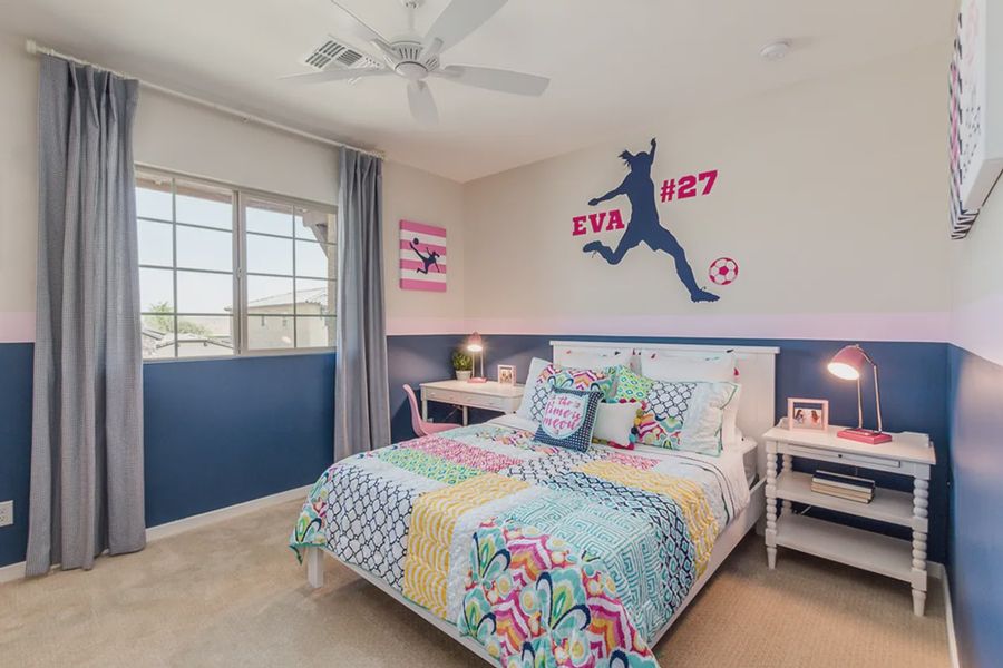 Representative furnished interior of a home built from the Diamond by Elliott Homes in Forté at Granite Vista, Waddell (Image 23).