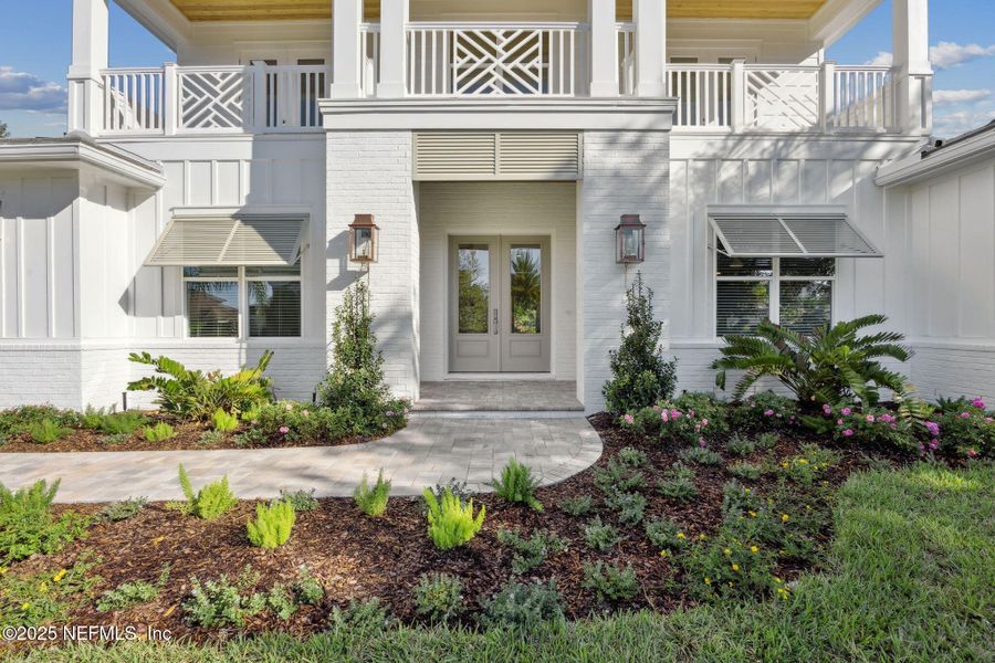 Exterior details and patio area of a home in , Jacksonville (Image 32).