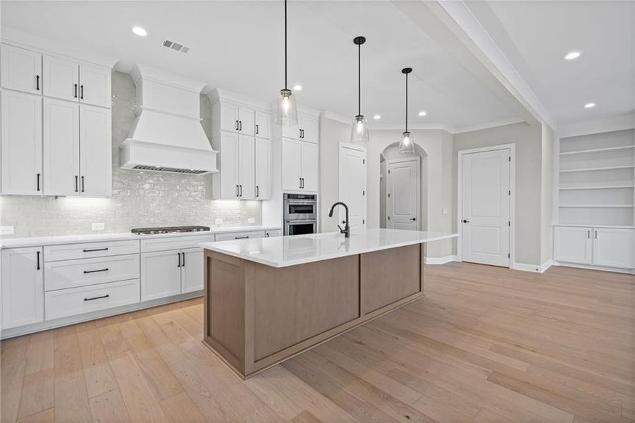 Furnished interior view inside a new home in , Canton (Image 6).
