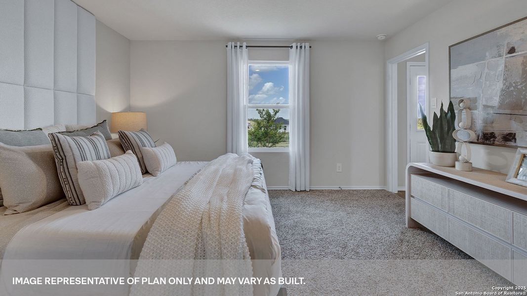 Furnished interior view inside a new home in Sunset Oaks, Maxwell (Image 14).