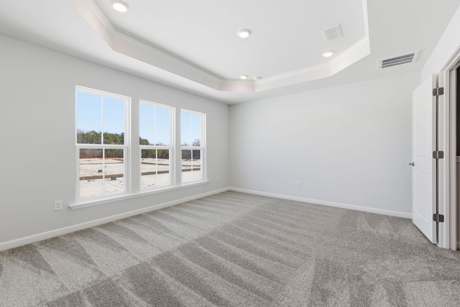 Spacious, unfurnished interior of a new home in Poets Walk, Whitsett (Image 45).