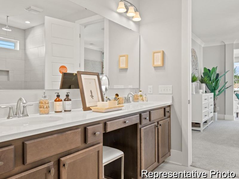 Furnished interior view inside a new home in , Ravenel (Image 16). Furnished interior view inside a new home in , Ravenel (Image 16).