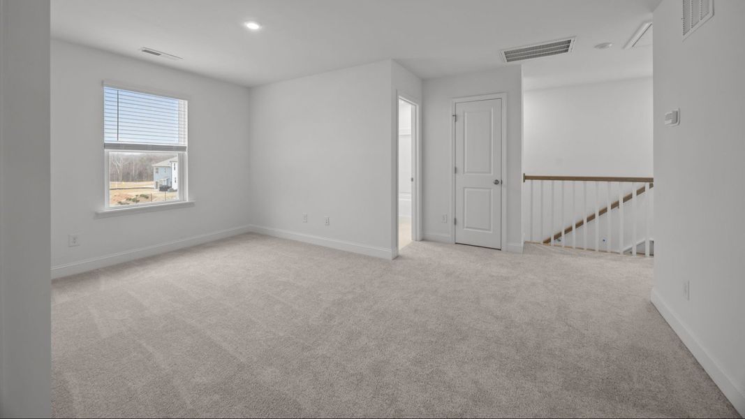 The Beramont Plan by DR homes in Farms at Bellingham, Mooresville, NC - Loft