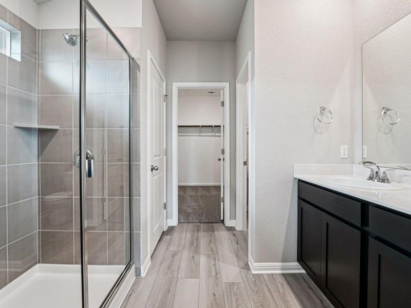 Photo is not of the actual home, but is an inspirational photo of builder’s model home and may depict options, furnishings, and/or decorator features that are not included