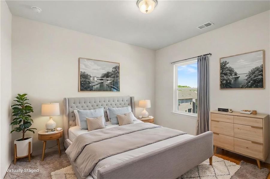 Furnished interior view inside a new home in Highland Crossing, Cartersville (Image 11).