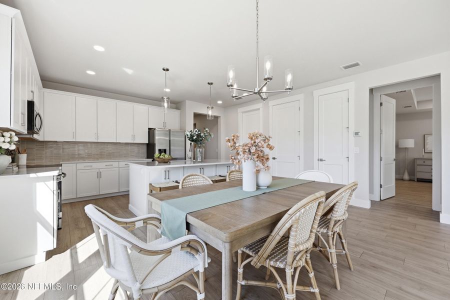 Furnished interior view inside a new home in Palm Coast Homes, Palm Coast (Image 18).
