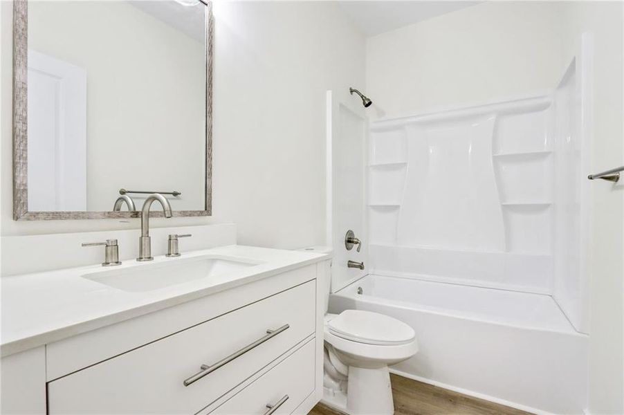 Furnished interior view inside a new home in , Cedartown (Image 7).