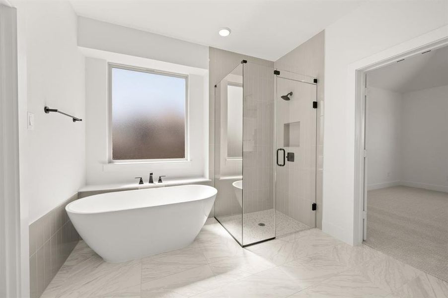 Furnished interior view inside a new home in Shady Valley Estates, Midlothian (Image 14).