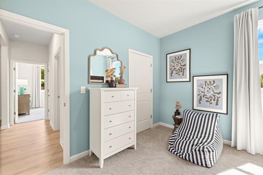 Furnished interior view inside a new home in Northberry, Rome (Image 12).