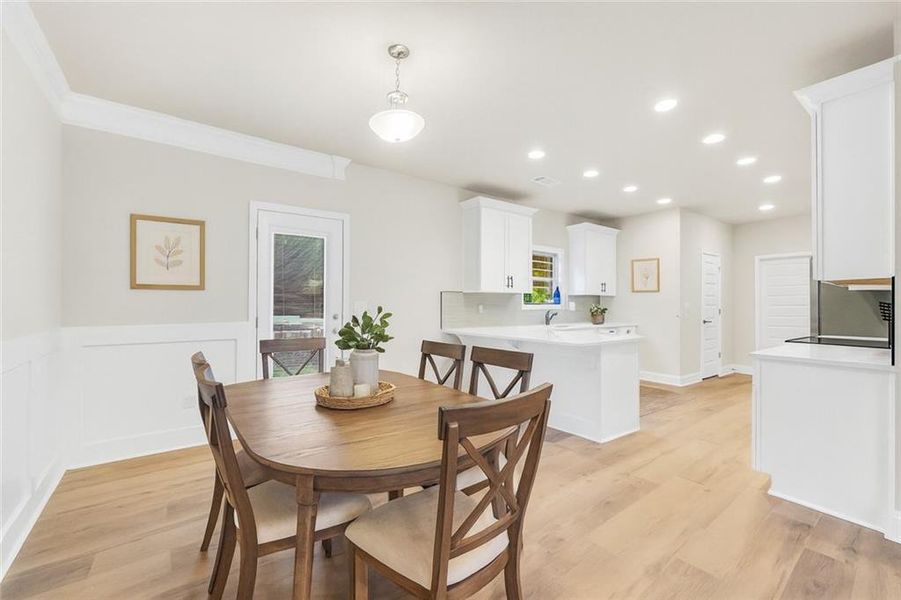 Furnished interior view inside a new home in , McDonough (Image 5).
