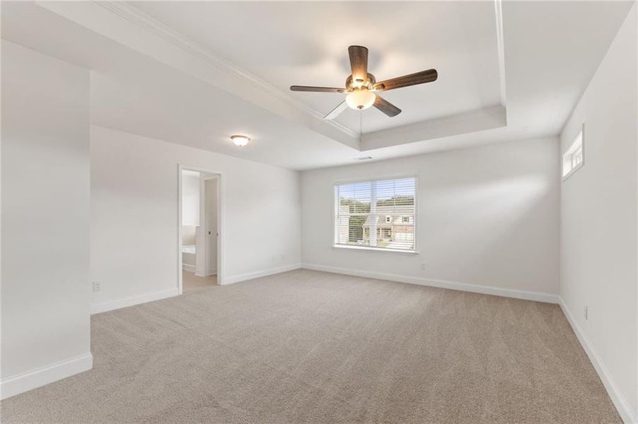 Spacious, unfurnished interior of a new home in Clark Farms, Flowery Branch (Image 27).