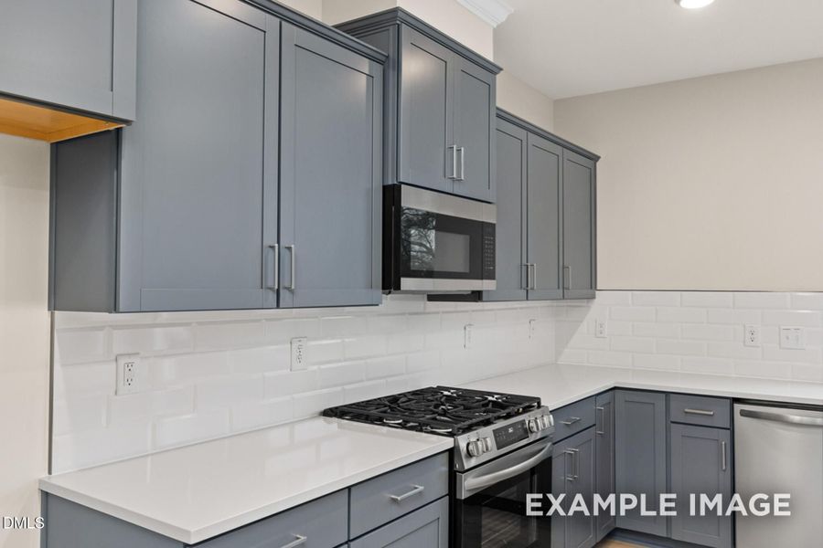 Furnished interior view inside a new home in Forestville Yard Townhomes, Knightdale (Image 9).