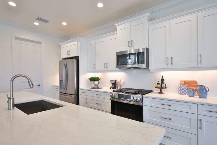 Representative furnished interior of a home built from the Artistry by Neal Communities in Palm Grove, Bradenton (Image 63).