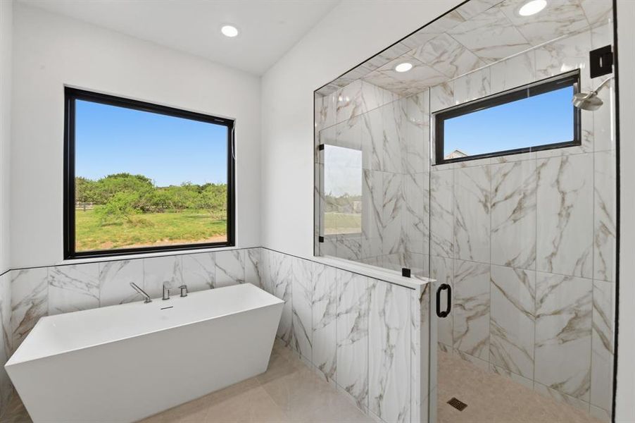 Furnished interior view inside a new home in , Graford (Image 12).