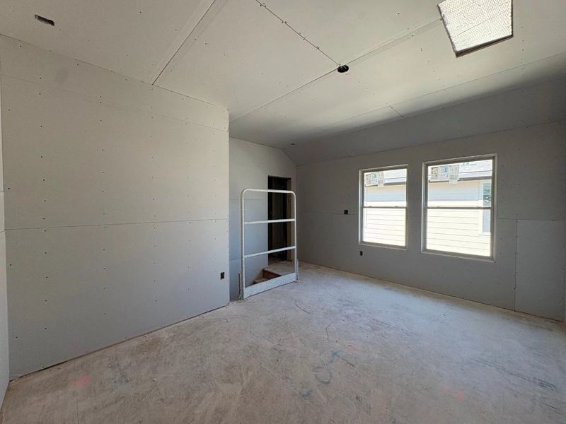 In-progress construction of a new home in Rolling Glen, Hutto, TX (Image 25).