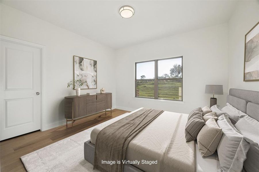 Furnished interior view inside a new home in The Reserve At Brock, Weatherford (Image 8).