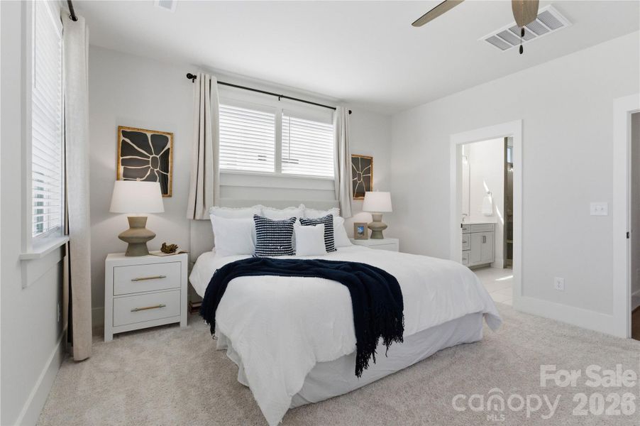 Furnished interior view inside a new home in , Fort Mill (Image 14).