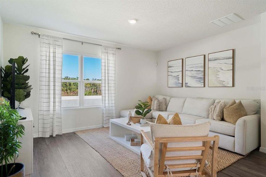 Furnished interior view inside a new home in , Lakeland (Image 27).