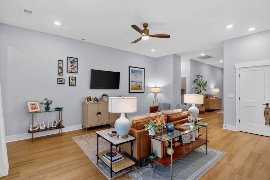 Furnished interior view inside a new home in , Summerville (Image 8).