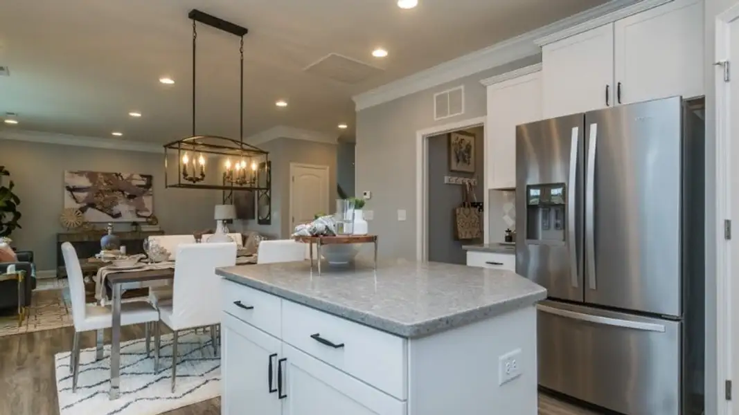 Representative furnished interior of a home built from the Devon by DRB Homes in McBride, Indian Trail (Image 11).