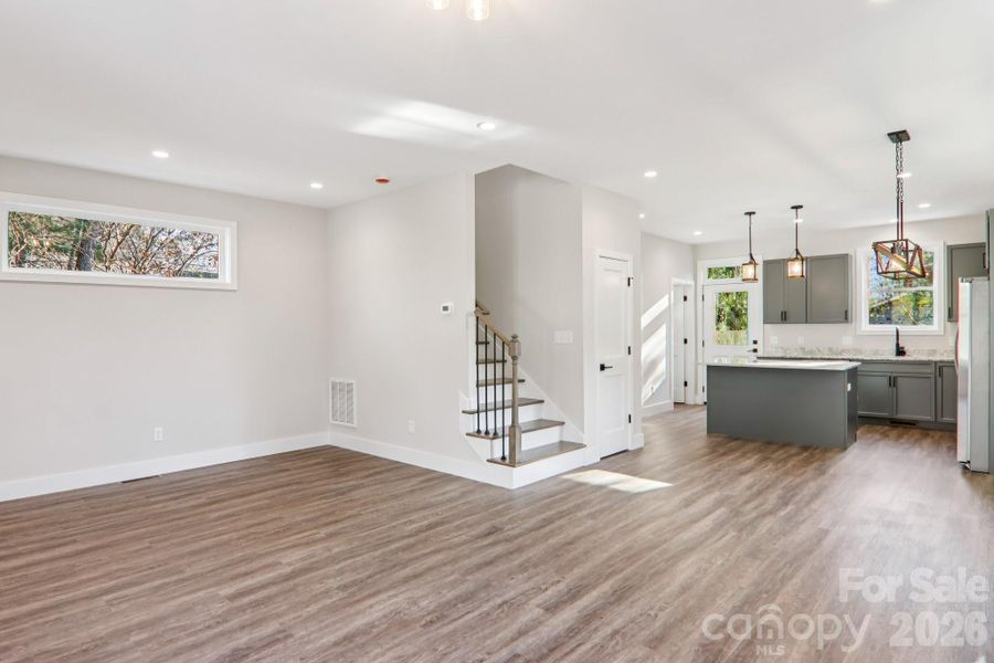 Spacious, unfurnished interior of a new home in , Asheville (Image 10). Spacious, unfurnished interior of a new home in , Asheville (Image 10).