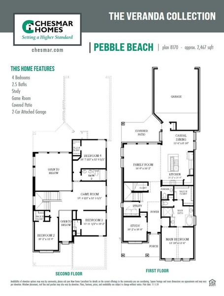 Pebble Beach Floorplan