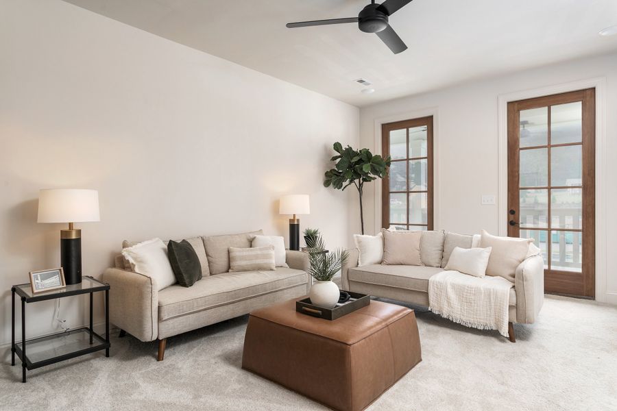 Representative furnished interior of a home built from the The Adele by Greentech Homes LLC in The Farmstead, Hixson (Image 14). Representative furnished interior of a home built from the The Adele by Greentech Homes LLC in The Farmstead, Hixson (Image 14).