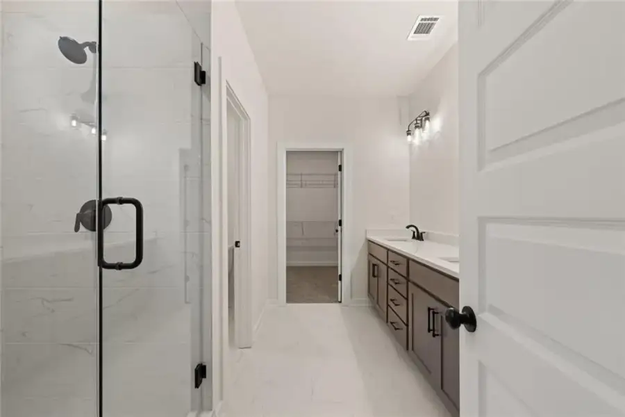 Furnished interior view inside a new home in , Flowery Branch (Image 14).