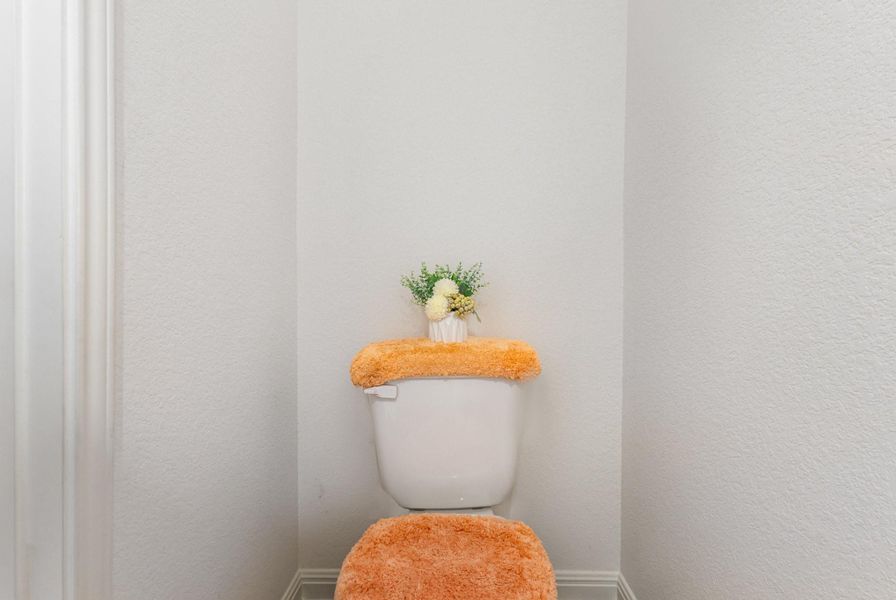 Room details with toilet