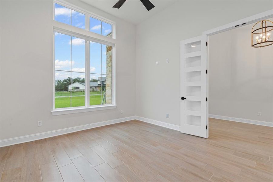 Spacious, unfurnished interior of a new home in Santana Ridge, Weatherford (Image 22).