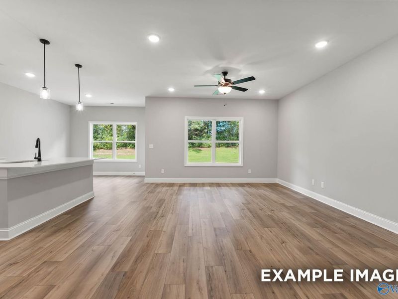 Spacious, unfurnished interior of a new home in Bailey Park, Fayetteville (Image 11).