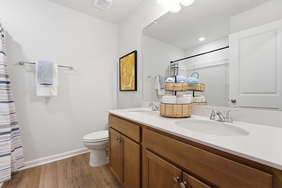 Representative furnished interior of a home built from the Telfair - Genesis Value Collection by Mungo Homes in Piper Creek, Newton (Image 10).