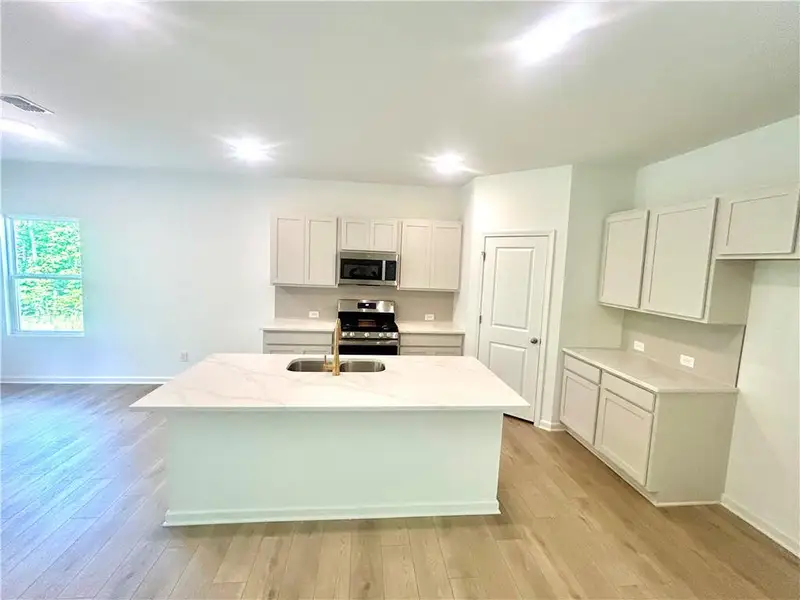 Furnished interior view inside a new home in , Locust Grove (Image 4).