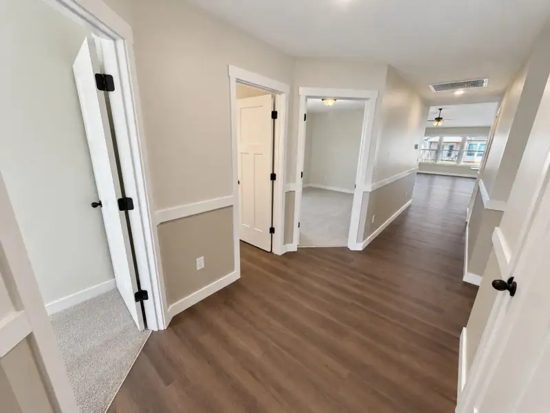 Spacious, unfurnished interior of a new home in Cleveland Meadows, Spartanburg (Image 11). Spacious, unfurnished interior of a new home in Cleveland Meadows, Spartanburg (Image 11).