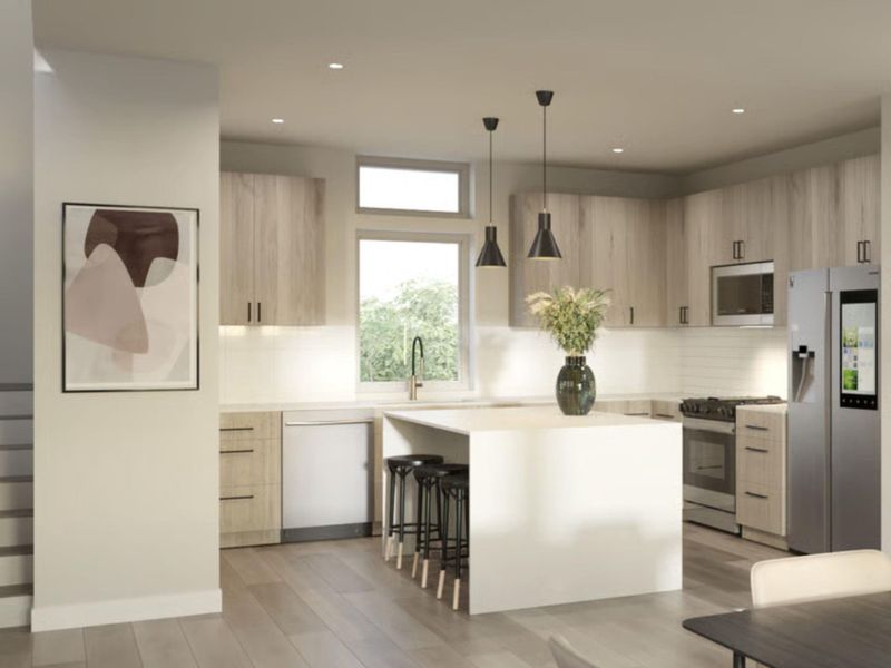 Furnished interior view inside a new home in , Houston (Image 5).