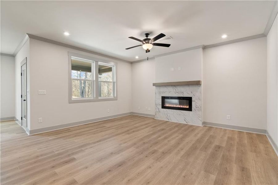 Spacious, unfurnished interior of a new home in Cambridge at Steels Bridge, Canton (Image 10). Spacious, unfurnished interior of a new home in Cambridge at Steels Bridge, Canton (Image 10).