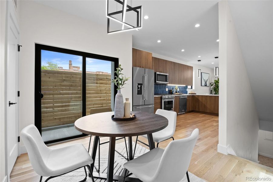 Furnished interior view inside a new home in , Denver (Image 14). Furnished interior view inside a new home in , Denver (Image 14).
