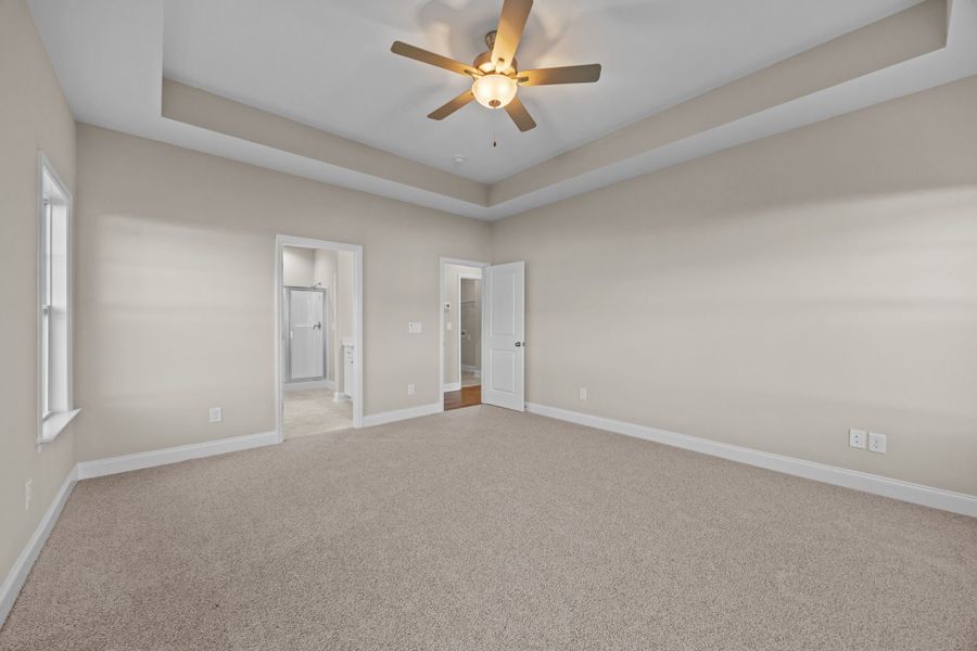 Spacious, unfurnished interior of a new home in Arbor Hills South II, Greenville (Image 33).